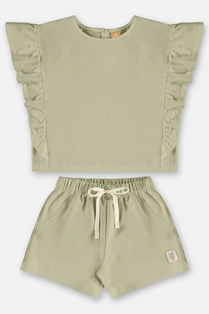Organic Cotton Set: Top &amp; Shorts