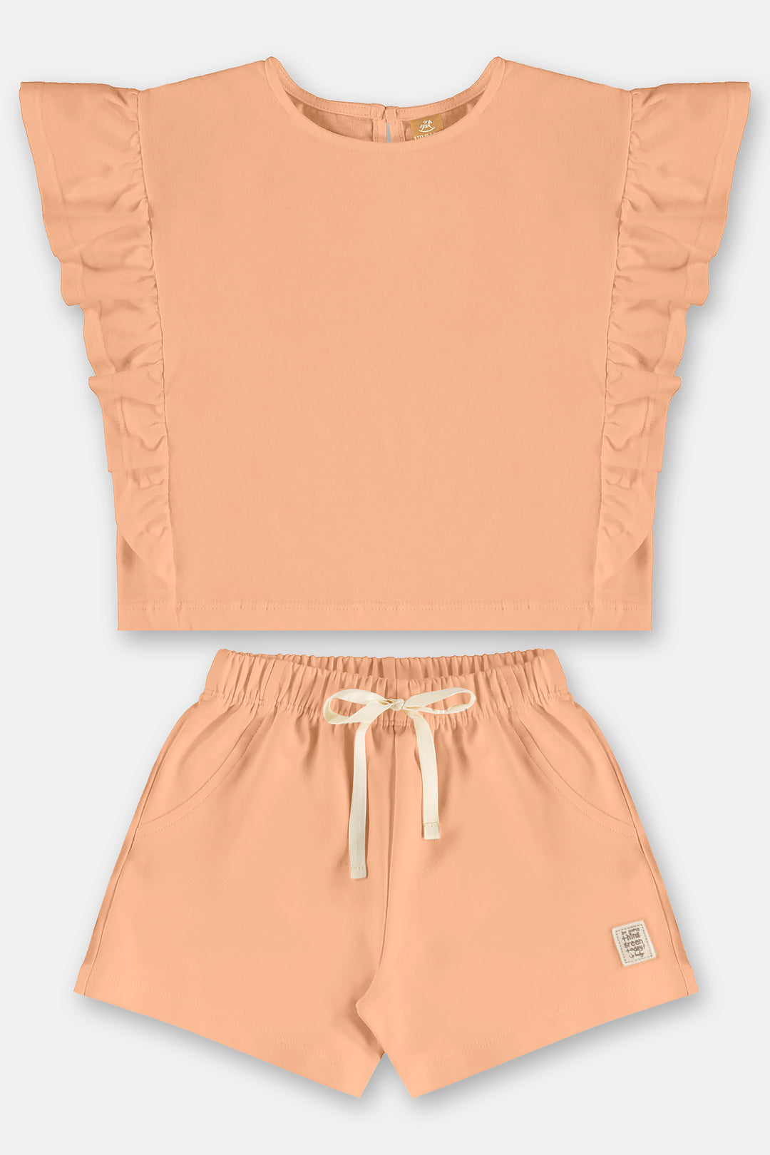 Organic Cotton Set: Top &amp; Shorts