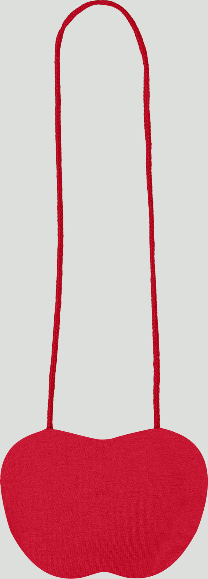 Red Cotton Dress with Matching Bag