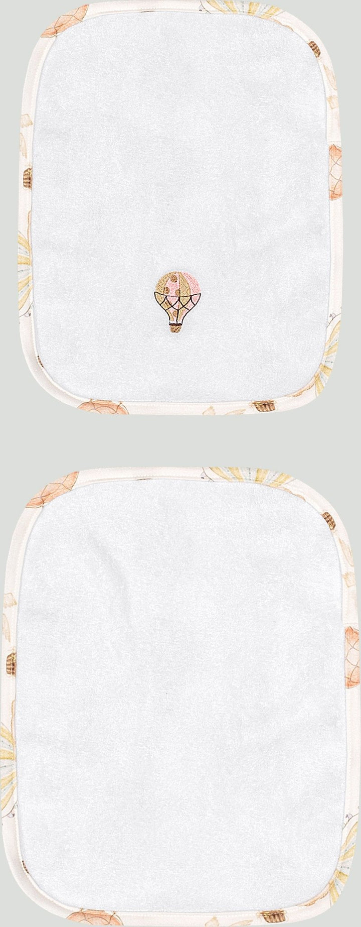 Burp cloth in 100% cotton - Balloons - Caramelo Baby &amp; Kids