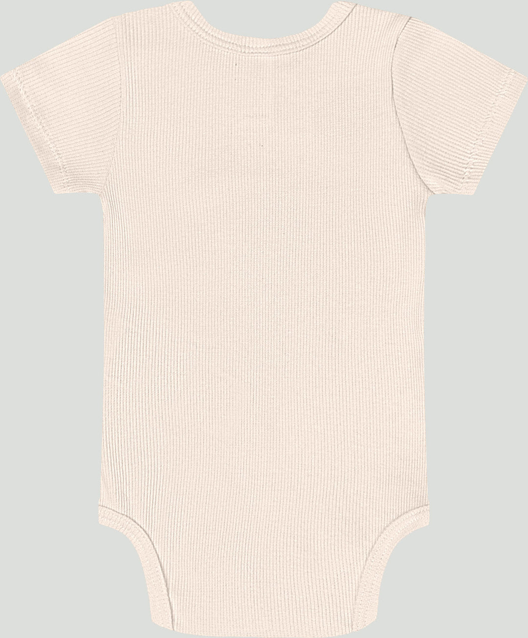 Ribbed cotton set: romper &amp; pants - beige - Caramelo Baby &amp; Kids